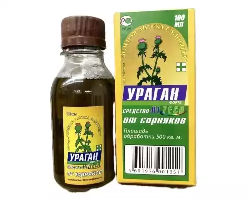 Удобрение Жидкость Ураган форте 0.1 л/кг 1шт.